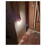 Drop light with long cord.