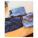 3 pair mens Wrangler jeans, 36X30.