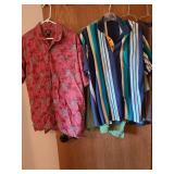 Mens shirts, L and XL