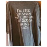 Mens shirts, L and XL