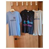 Mens shirts, L and XL