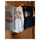 Mens shirts, L and XL