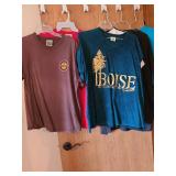 Mens shirts, L and XL