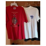Mens shirts, L and XL