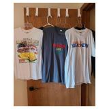 Mens shirts, L and XL