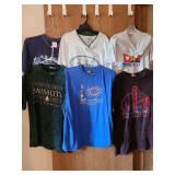 Mens shirts, L and XL