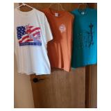 Mens shirts, L and XL
