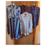 Mens western shirts, 16.5 collar