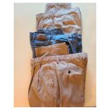 Mens khakis 38/31, 38/32, Wrangler jeans 36/30