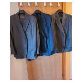 Mens suits, 43R, 37 waist