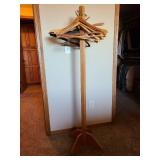 Coat rack 5ft tall with hangers