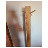 Coat rack 5ft tall with hangers