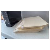 3 ring binder with photo album pages new