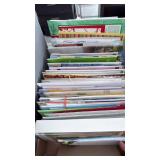 Greeting cards and colored pencils