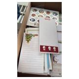 Stickers and notepads