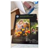 Photo paper, inkjet paper and photo frames