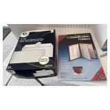 Classification folders and box of number 10 business envelopes both new