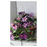 Faux floral arrangement