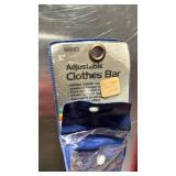 Adjustable clothes bar 31-58 inches