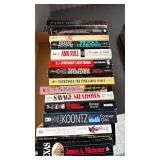 Paperbacks including Dean Koontz