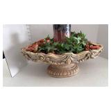 Clay candle decor 7x16x12