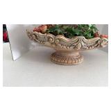 Clay candle decor 7x16x12