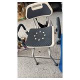 Pelegon shower transfer bench adjustable and slide transfer bench both like new