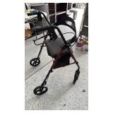 Homland Rollator with locking brakes and seat like new