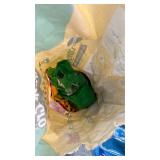 Miracle Gro potting mix one 1/4 and one 1/2 full