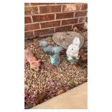 Stepping stone and critters