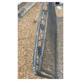 Wrought iron settee, 48in