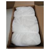 ZICOTO Beautiful Boucle Pouf Ottoman and Foot Rest - Elevate Your Living Room Decor with Lightweight Comfort and Charm - A Round Modern Foam Filled Foot Stool Perfect to Rest Your Feet