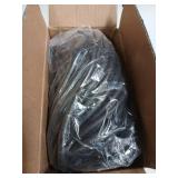 100 ft Latex Rubber Tubing 3/8 inch OD 1/4 inch ID Multicolor Natural Latex Tube Surgical Tubing Sling Rubber Band Fitness Hose, 1 Continuous Piece(Black)