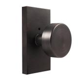 HIEMEY Oil Rubbed Bronze Door Knobs Interior with Lock, Privacy Vintage Door Knobs Oil Rubbed Bronze Door Handles for Bathroom Bedroom Round