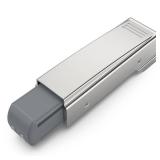 Onemake 5 Pack Soft Close Motion Damper Mechanism for Full Overlay Hinges, Smooth Slow Straight-Arm, Clip Top Retrofitting Attachment, Cabinet Door Concealed Replacement Hardware Accessories