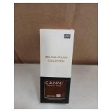 CANNI Dark Brown Gel Polish, 1Pcs Irish Coffee Brown Nail Polish Gel High Gloss Soak Off UV French Manicure Salon DIY