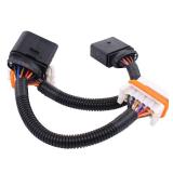 NewYall Pack of 2 Headlight Wiring Harness Adapter for Volkswagen Touareg Sport Utility 2004-2007
