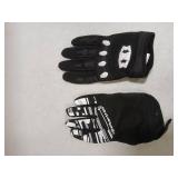 Seibertron Unisex MX ATV MTB Racing Gloves - Full Finger Touchscreen Glove for Mountain Biking and Motocross Black L