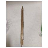 Sutemribor Brass Solid Round Rod Lathe Bar Stock, Diameter 1/8 Inch+3/16 Inch+1/4 Inch, Length 14 Inches, Total 7 PCS