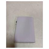 typecase Womens Wallet Card Holder: Pop Up Card Case, Genuine Leather, RFID Blocking, Slim, Minimalist, Thin, Small Size - 9-14 Card Capacitiy, ID Window, Cash Pocket (Ligtht Purple)