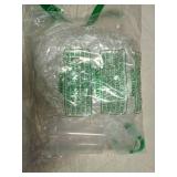 Bird Water Dispenser Parrot Water Feeder Bird Seed Container for Cage Parakeet Waterer Cage Accessories Automatic Feeding for Finch Lovebird Canary Small Birds(4Pcs)