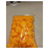 Rubber Duck Bath Toys , 50Pack Mini Rubber Ducks Bulk Float Duck Baby Bath Toy, Shower Birthday Party Favors Gift Classroom Summer Beach Pool Party Games