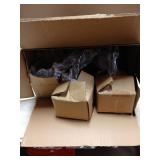 6-Light Farmhouse Candle Chandelier for Living Room, Rustic Industrial Pendant Ceiling Light fixture, Vintage Hanging Lamp for Bedroom Hallway Kitchen Dining Room Foyer, E12 Socket, Oil Rubbed Brown