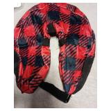 BENCMATE Inflatable Dog Cone Collar Alternative, Soft Dog Cone for Small Medium Large Dogs and Cats, Neck Recovery ECollar Donut Collar After Surgery (Medium, Plaid)
