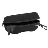 NoCry Storage Case for Safety Glasses with Felt Lining, Reinforced Zipper and Handy Belt Clip