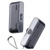 llano S850 Type-C Wireless HDMI Transmitter and Receiver, 50M, Ultra 4K Decode Input 1080P@60Hz Output,Plug&Play 5G+2.4G and Audio for Phone/Tablet/Laptop/PC to Monitor/Projector/TV Box (Black)