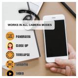 CamKix Camera Shutter Remote Control with Bluetooth Wireless Technology - Create Amazing Photos and Videos Hands-Free - Works with Most Smartphones and Tablets (iOS and Android)
