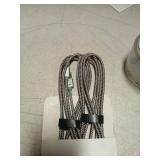 Basesailor for iPhone 17 16 Pro Max Charger Cord,USB to USB C Cable 6.6FT/2Pack,Type C Charging Power Cord for Apple 15 iPad 10 Air 4 5,Samsung Galaxy S25 S24 S23 S22 Plus Ultra,A52 A53 A54,Pixel 9 8