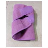 Foilswirl 1 Pcs Kids Knee Brace with Side Stabilizers Patella Gel Pads Adjustable Straps Youth Child Knee Brace Support for Meniscus Tear Sports, Meniscus Tear (Purple)