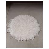 9 PCS 12 Inch Lace Doilies Crochet-Look Tables Doilies, Round Rustic Placemats Decor-Vintage & Elegant Lace Coasters for Dresser Dining Table Wedding Party Kitchen Cup Vase Decoration